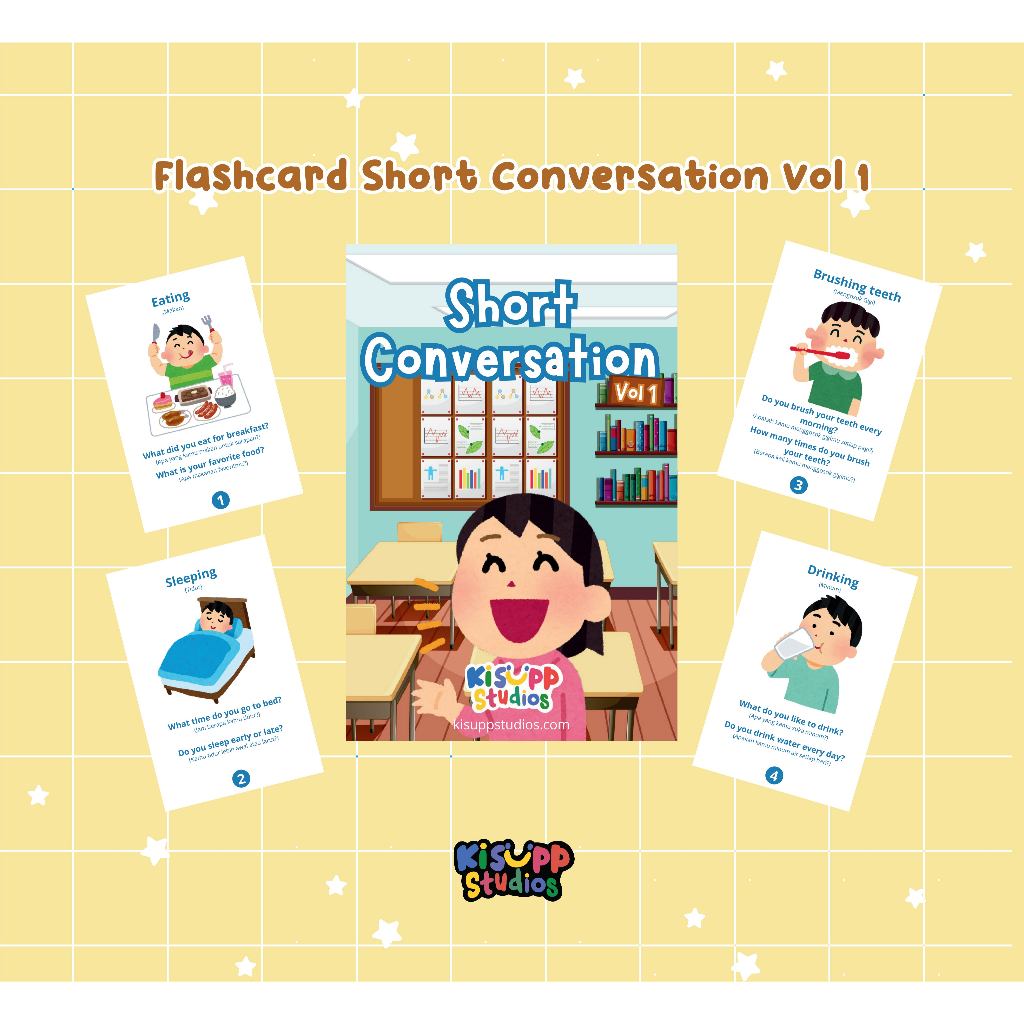 Flashcard Short Conversation Vol 1