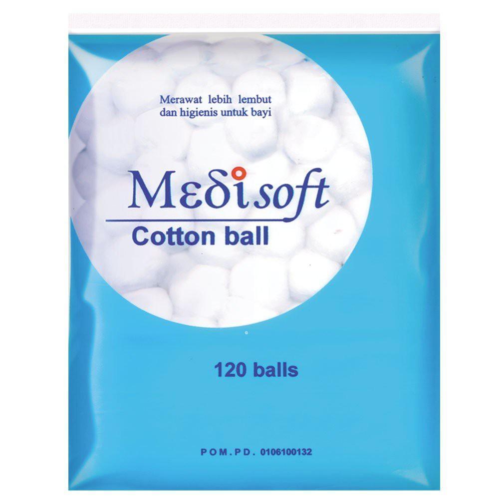 Medisoft Cotton Ball 75 gr 120 Balls