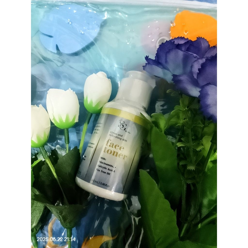 facial wash & toner Shee glow