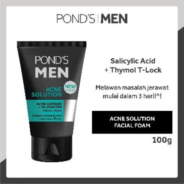 PONDS MEN ACNE SOLUTION OIL CONTROL 100GR