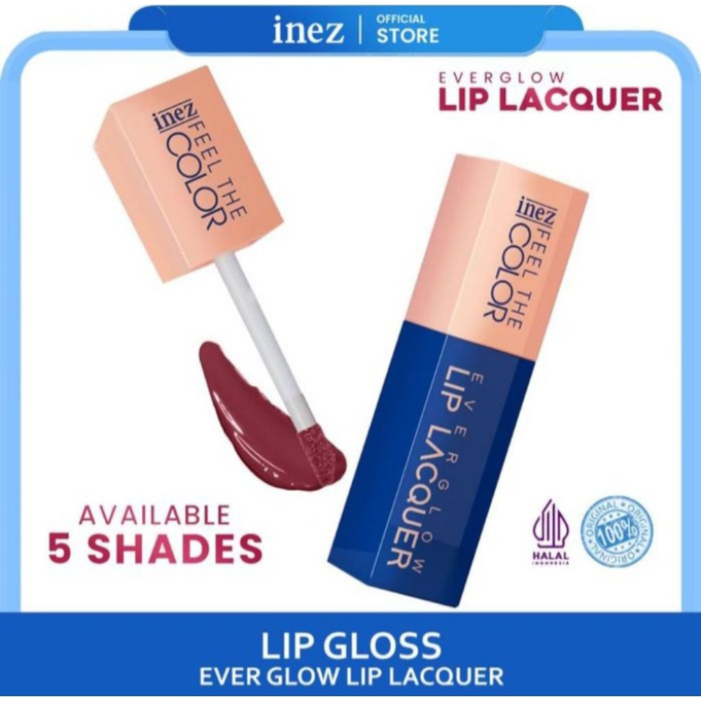 Inez Everglow Lip Lacquer 4gr