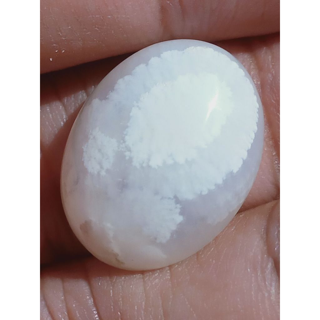 Batu Gambar Bunga Natural