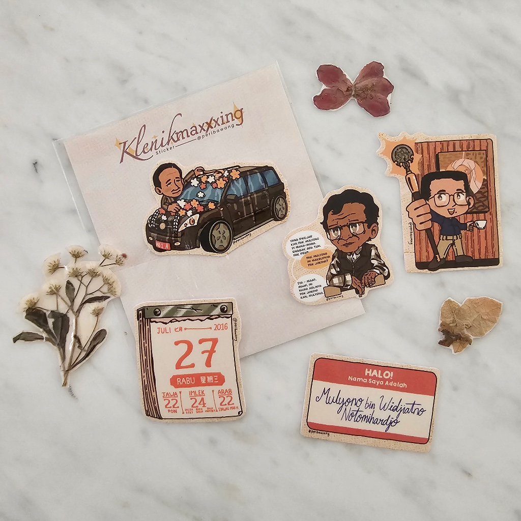 Stiker Klenikmaxxxing