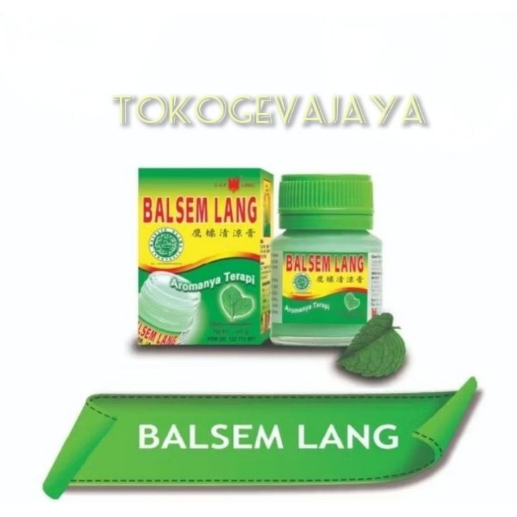 CAP LANG BALSEM LANG AROMANYA TERAPI HALAL