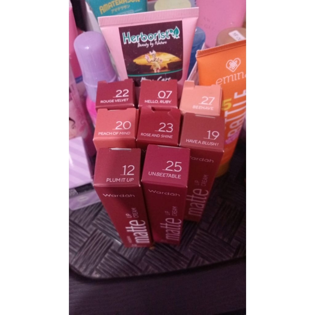 lip matte wardah