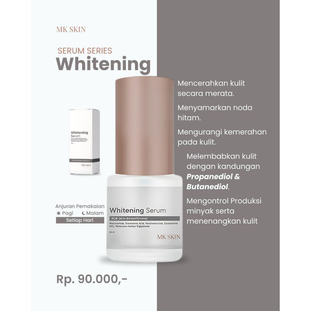 MK SKIN SERUM DAN SUNSCREEN