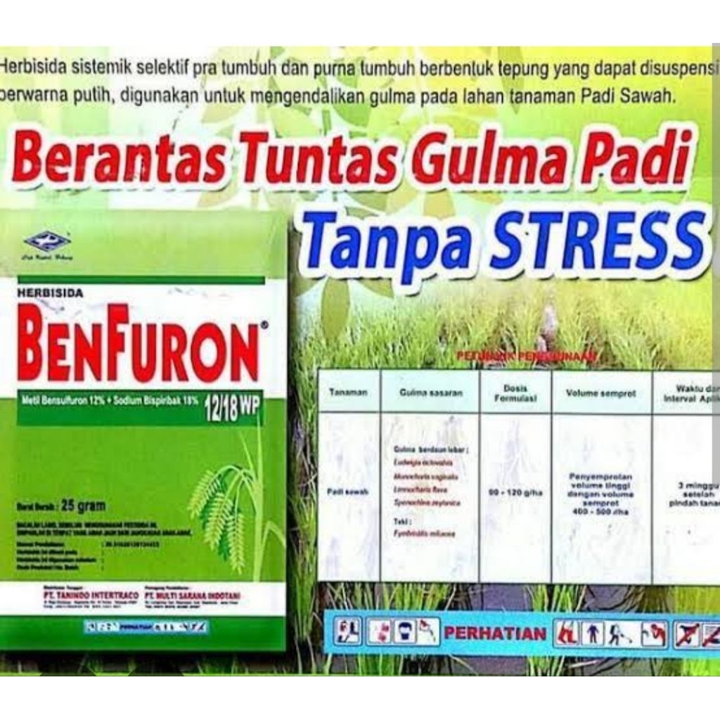 HERBISIDA BENFURON 25GR