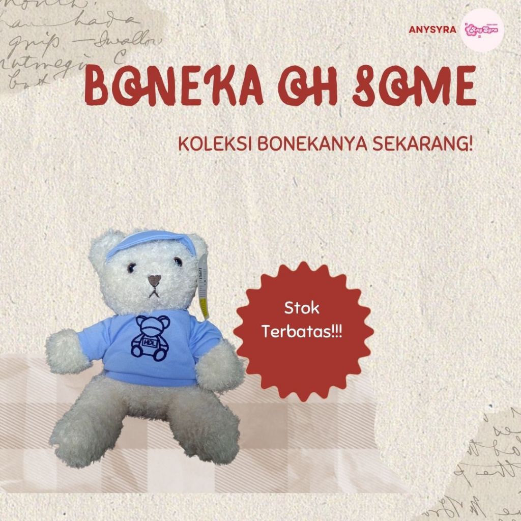 Boneka Hasil Capit OHSOME + tag