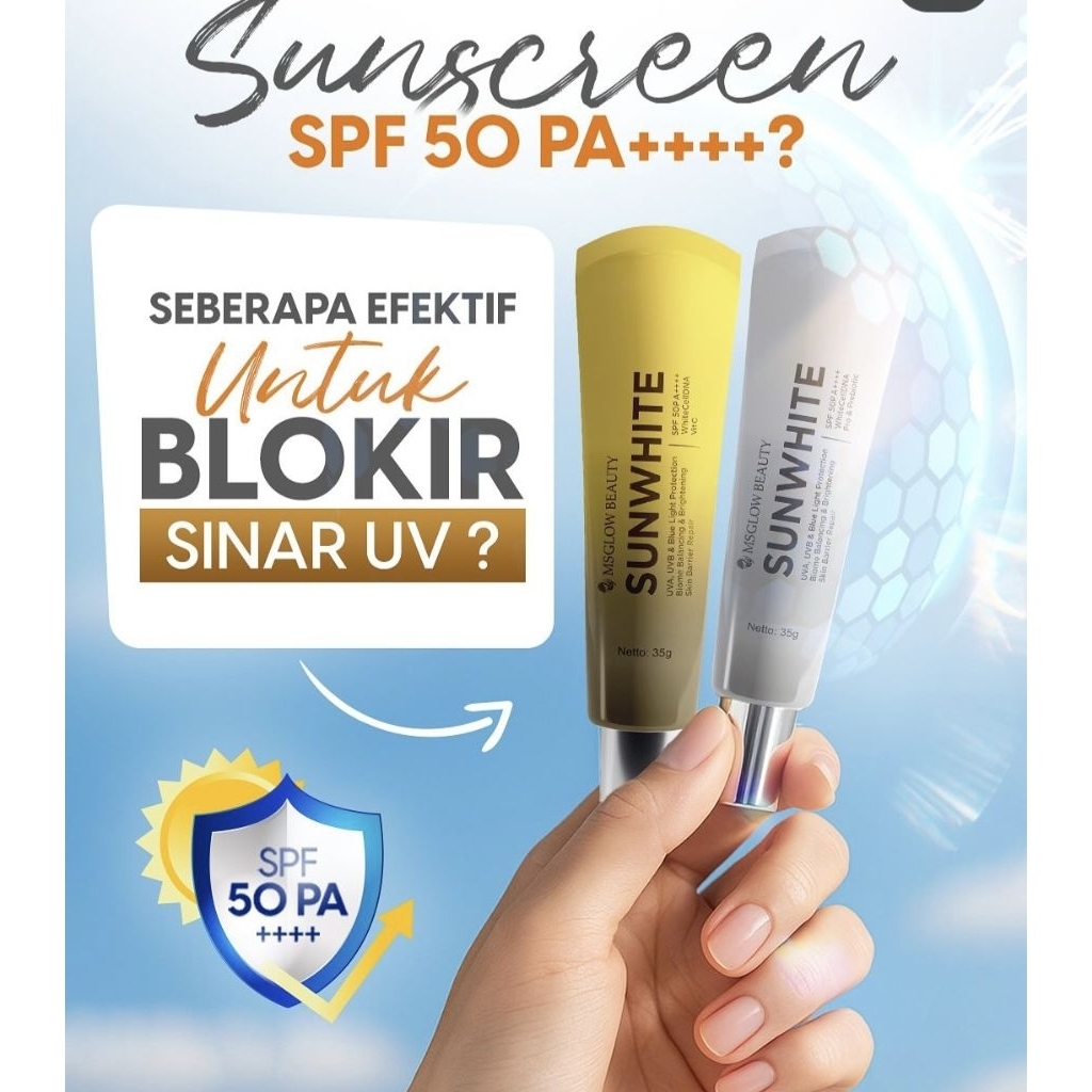 Sunwhite Sunscreen 50PA++