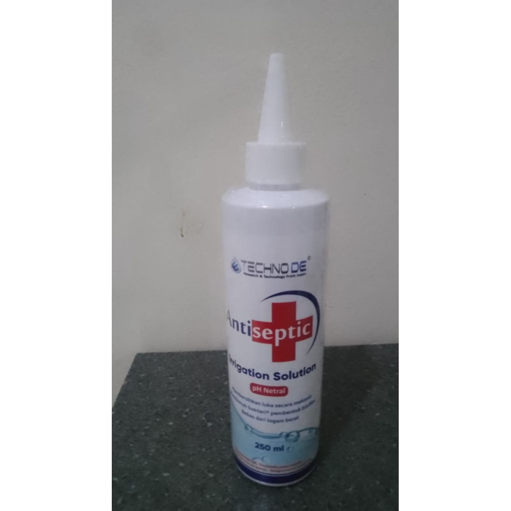 TECHNO DE ANTISEPTIK IRIGATION SOLUTION 250 ML