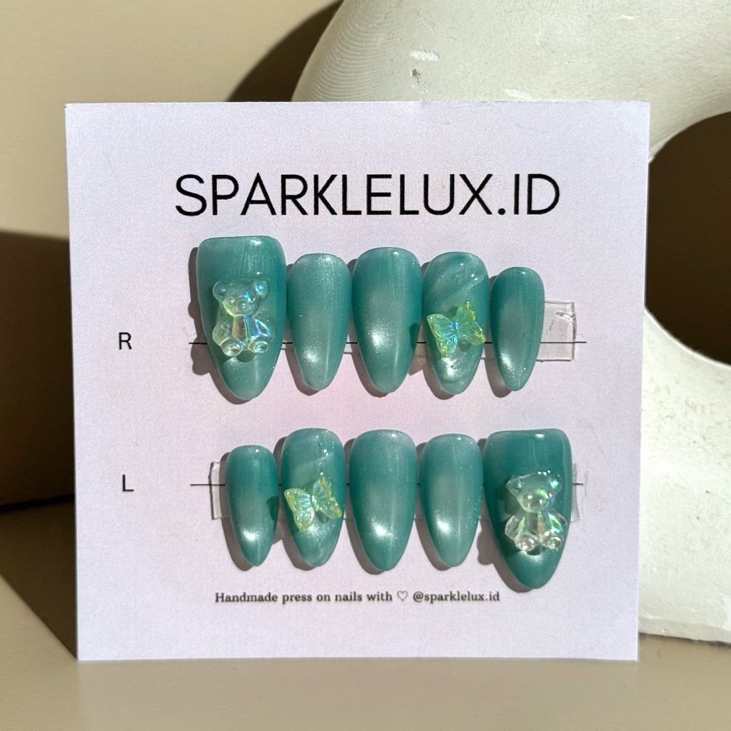 Press on nails butter bear