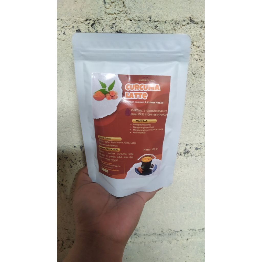 Curcuma Latte Versi Sachet