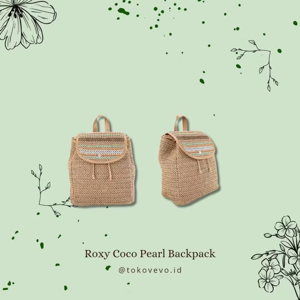 Roxy Coco Pearl Backpack - Tas Rotan