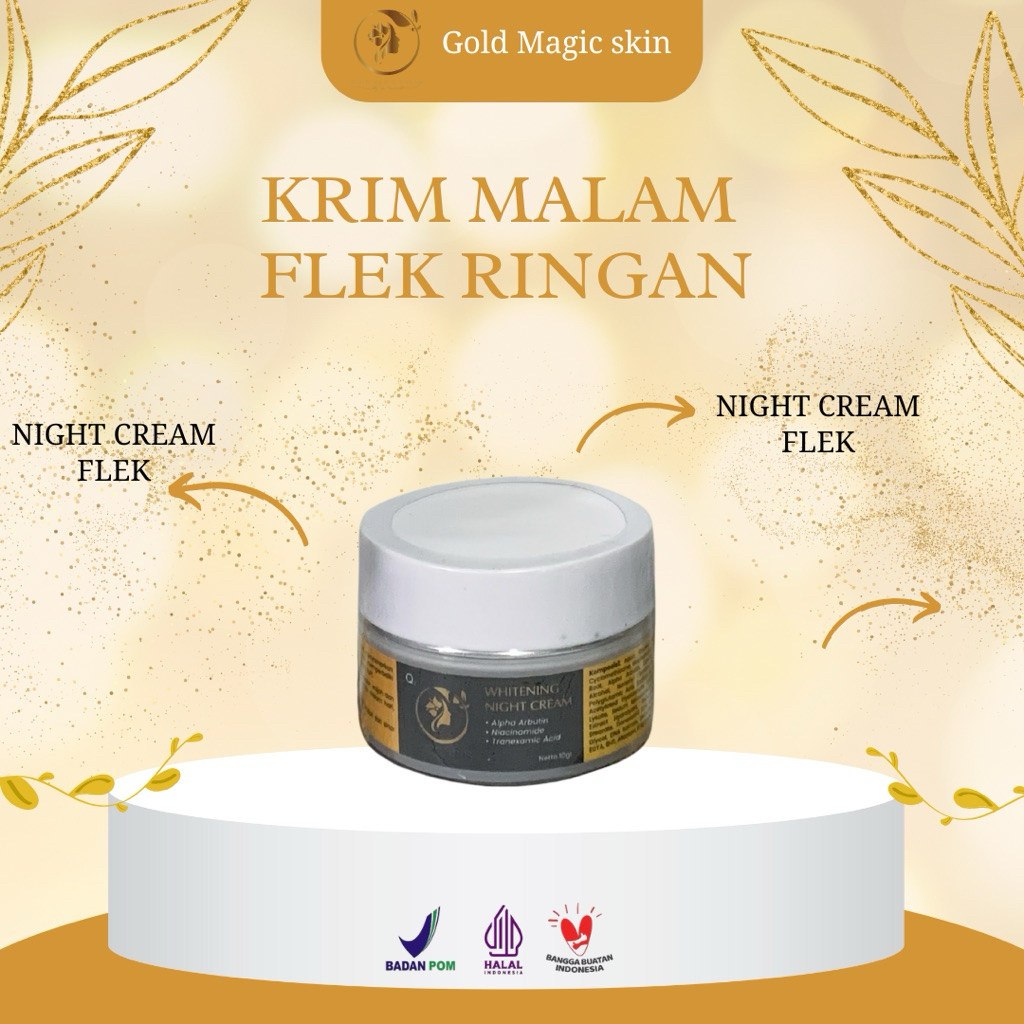 KRIM MALAM FLEK gold magic