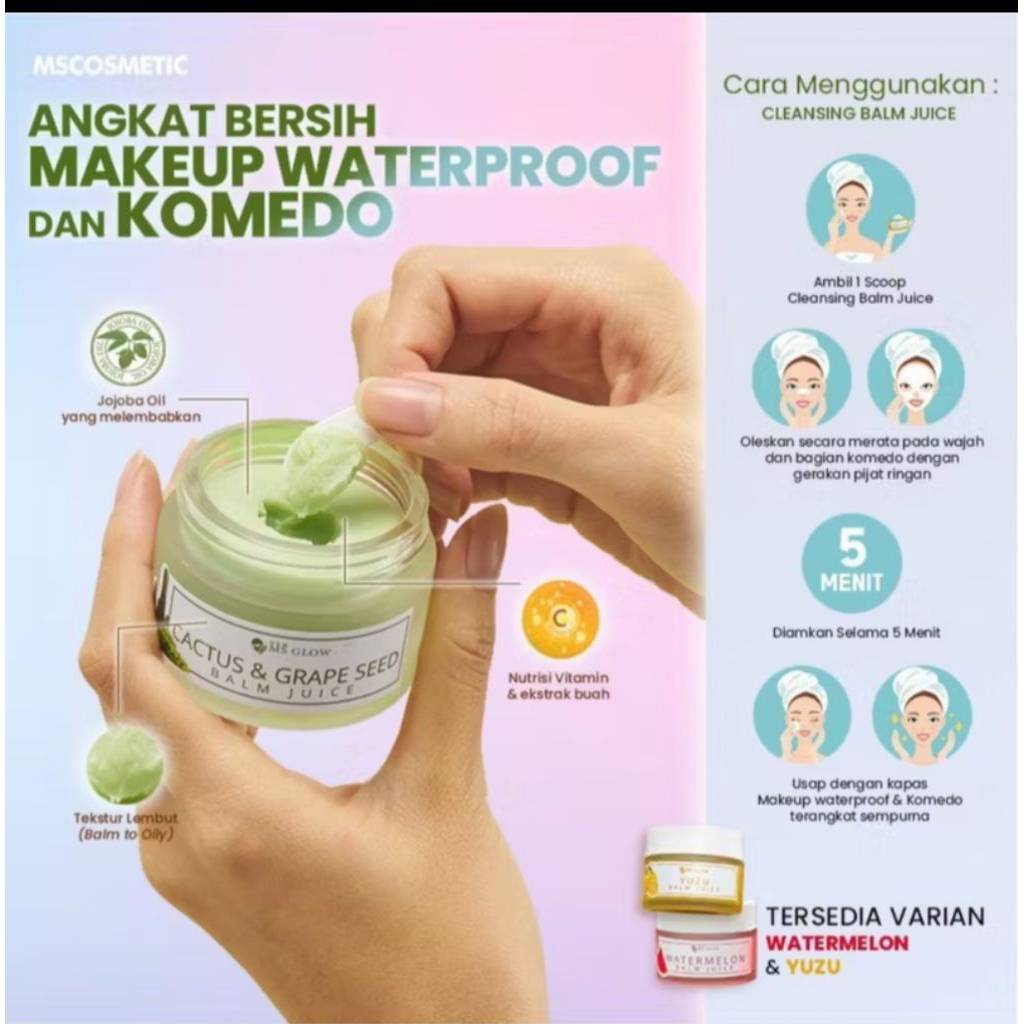 balm juice msglow cactus