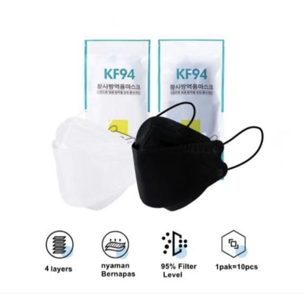 Masker kf94 import isi 10pcs
