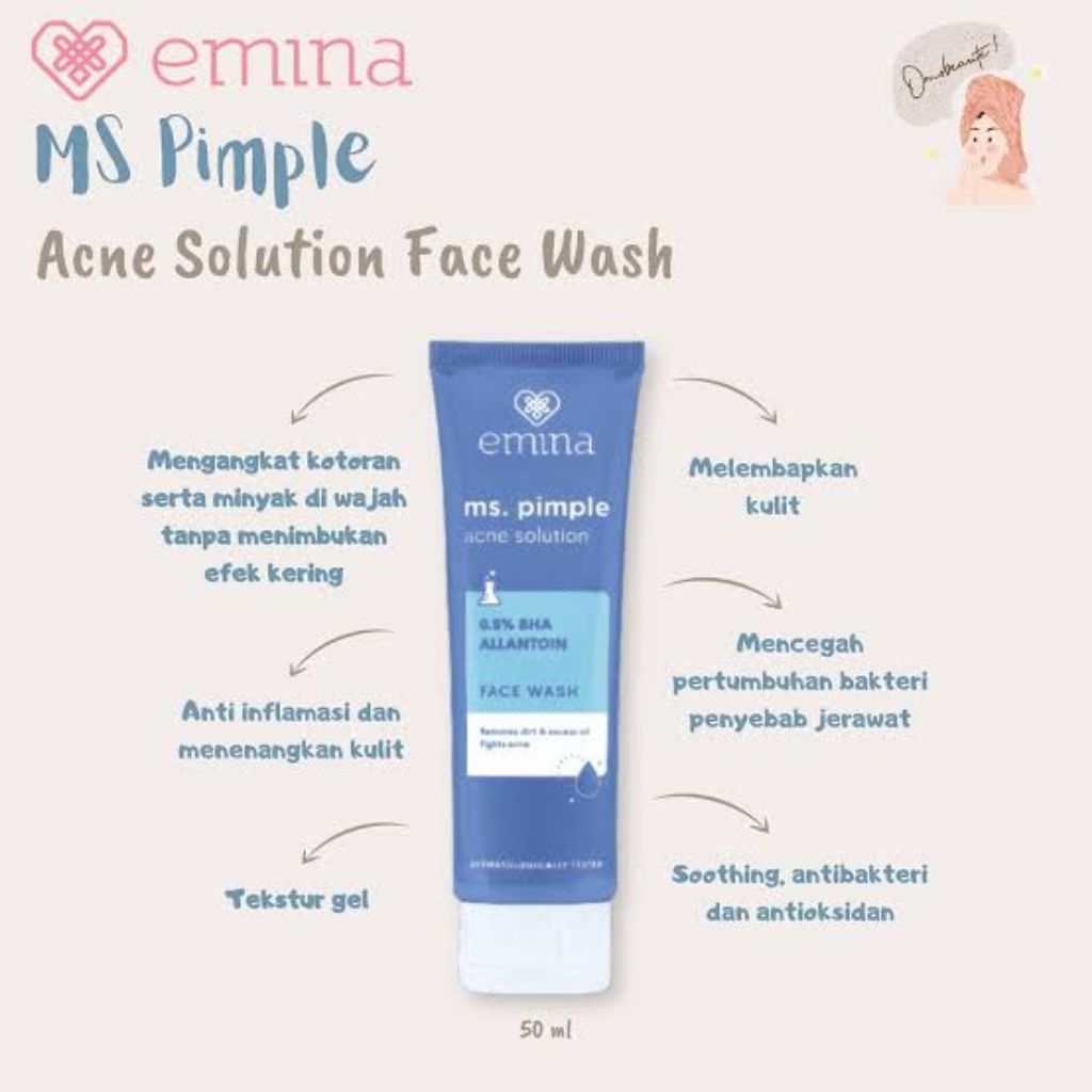 Ms. Pimple Acne Solution Face Wash 50ml