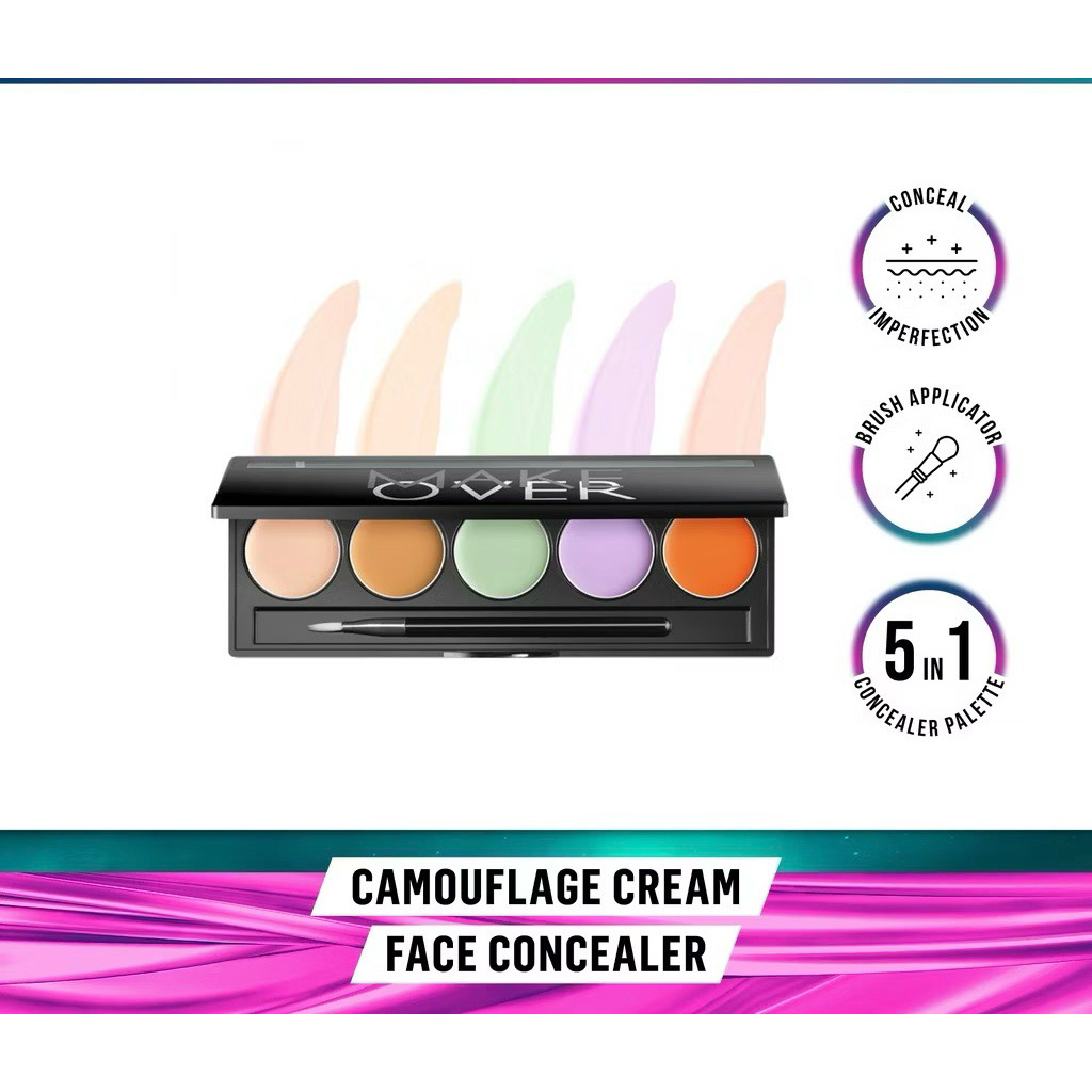 MAKE OVER Camouflage Cream Face Concealer 5X2g