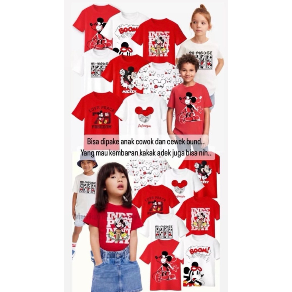 Kaos Anak 17an