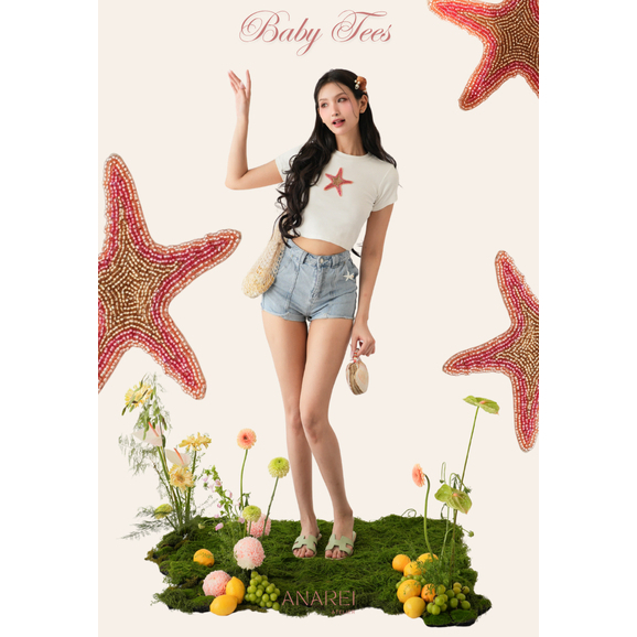 Starfish Baby Tee