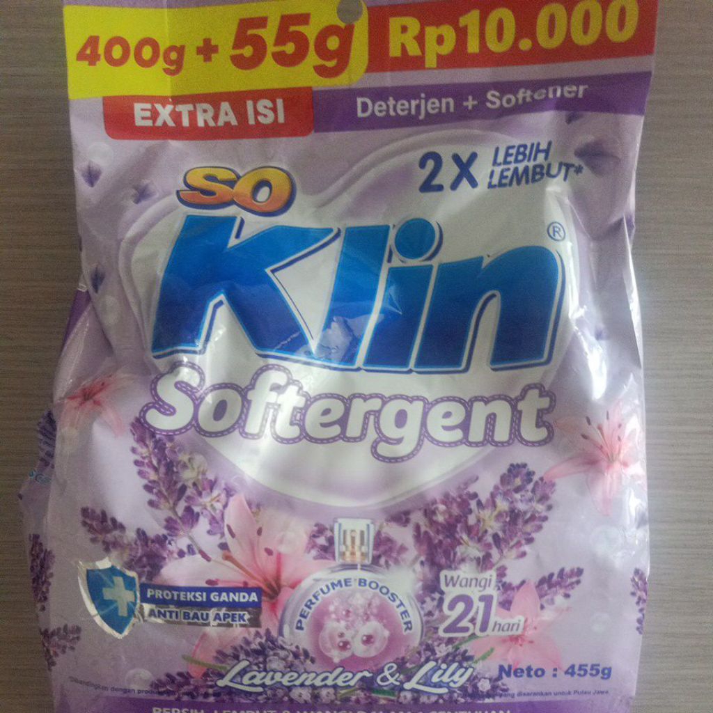Soklin softergent 10.000 455gr