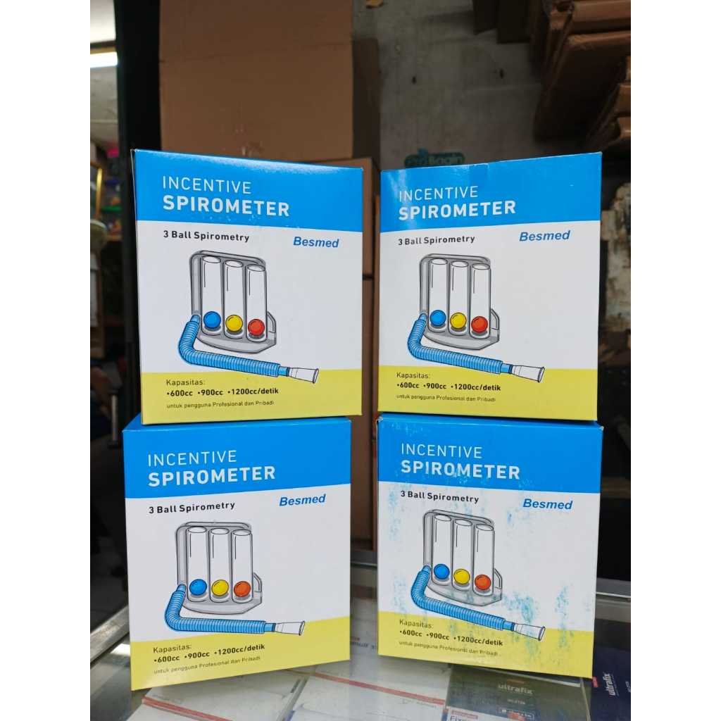 spirometer / alat latihan pernapasan