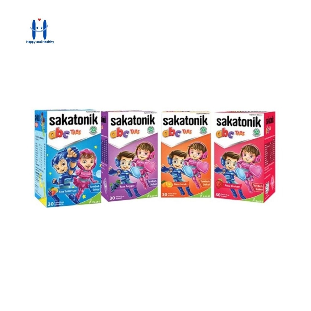 Sakatonik ABC tablet | Suplemen anak anak