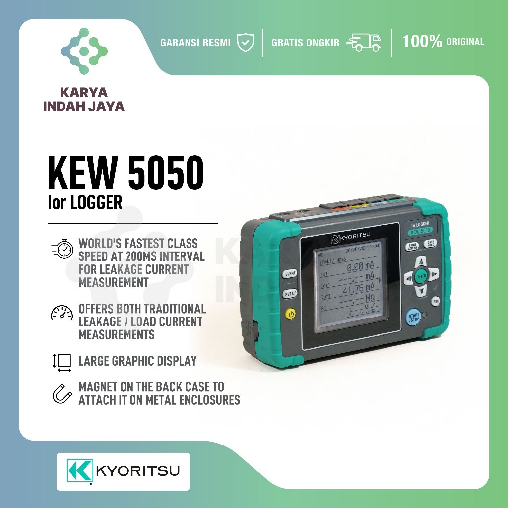 KYORITSU Voltage Logger 5050 AC