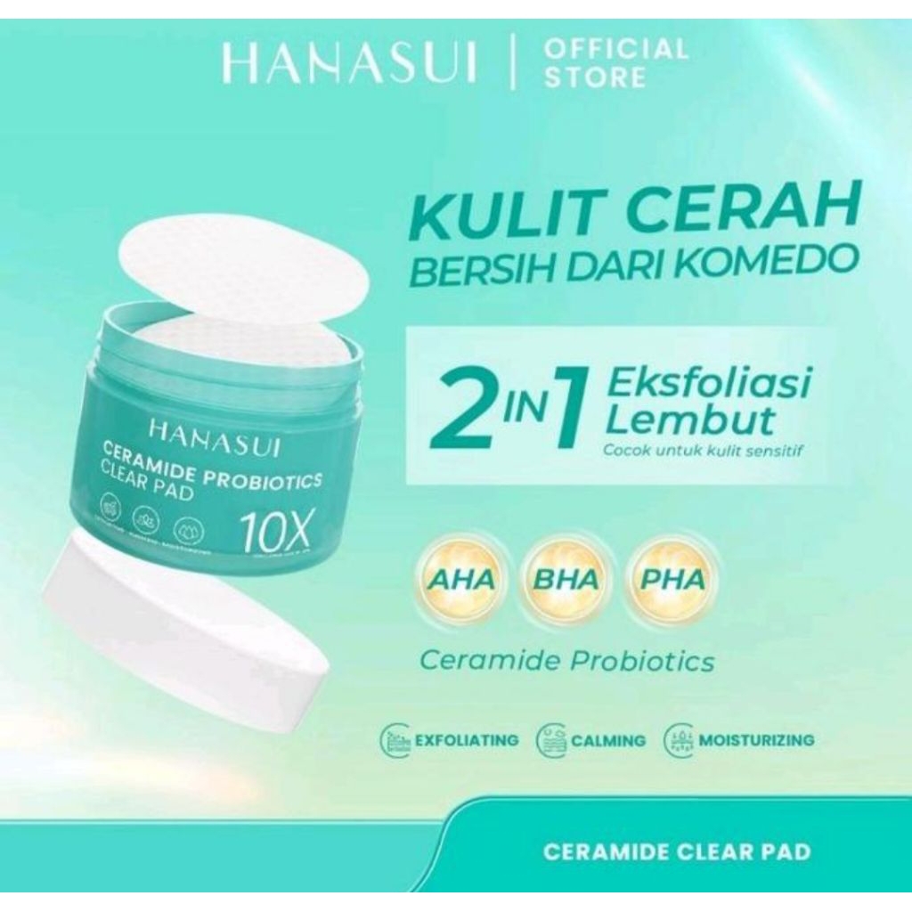 CERAMIDE PROBIOTIC CLEAR PED HANASUI