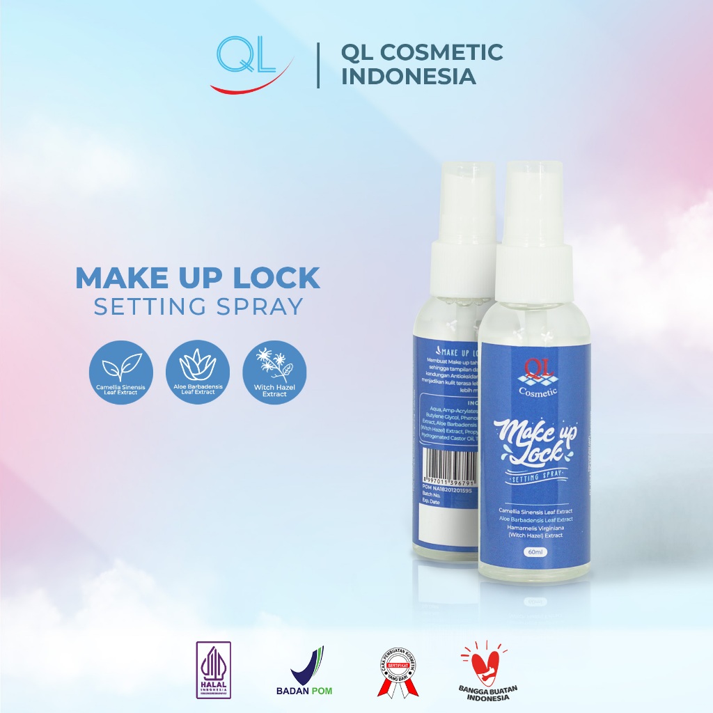 QL Cosmetic - Make Up Lock Setting Spray 60ml