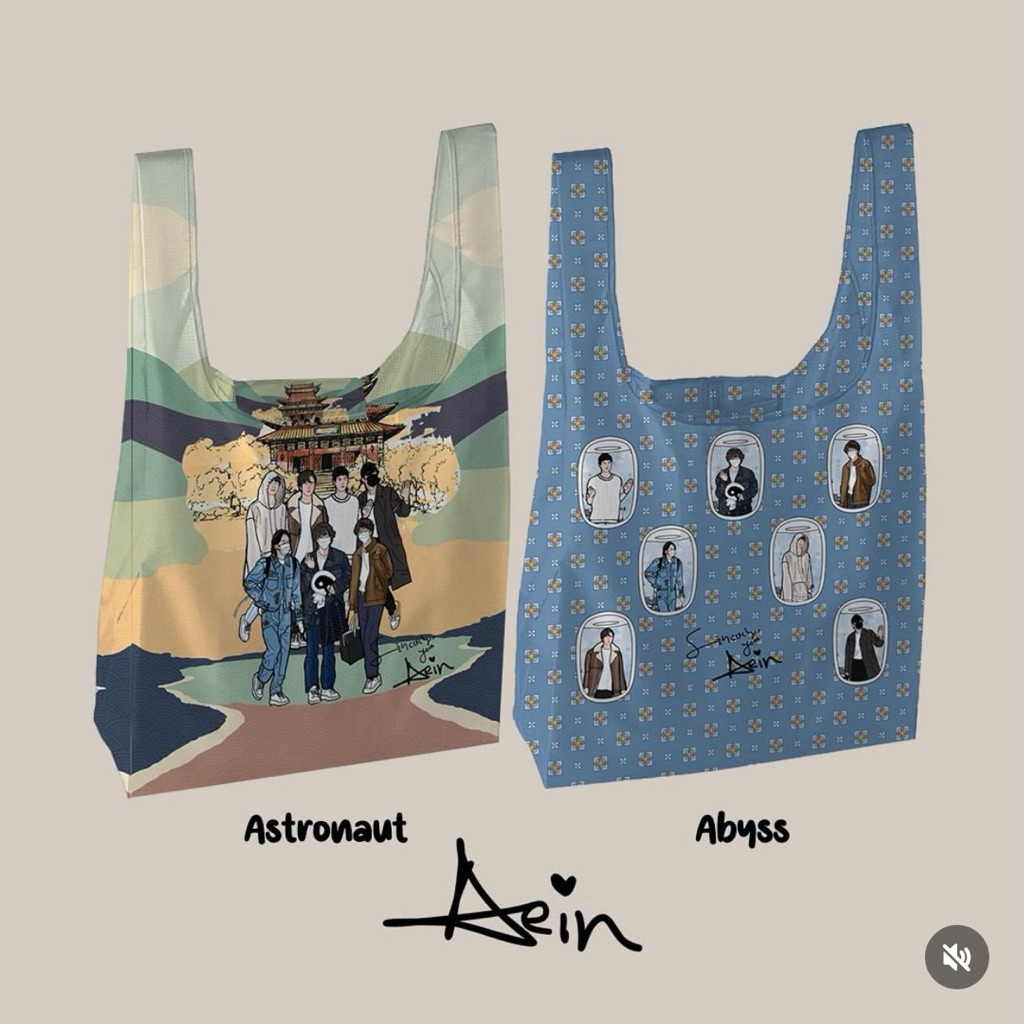 Foldable shopping bag Jin BTS