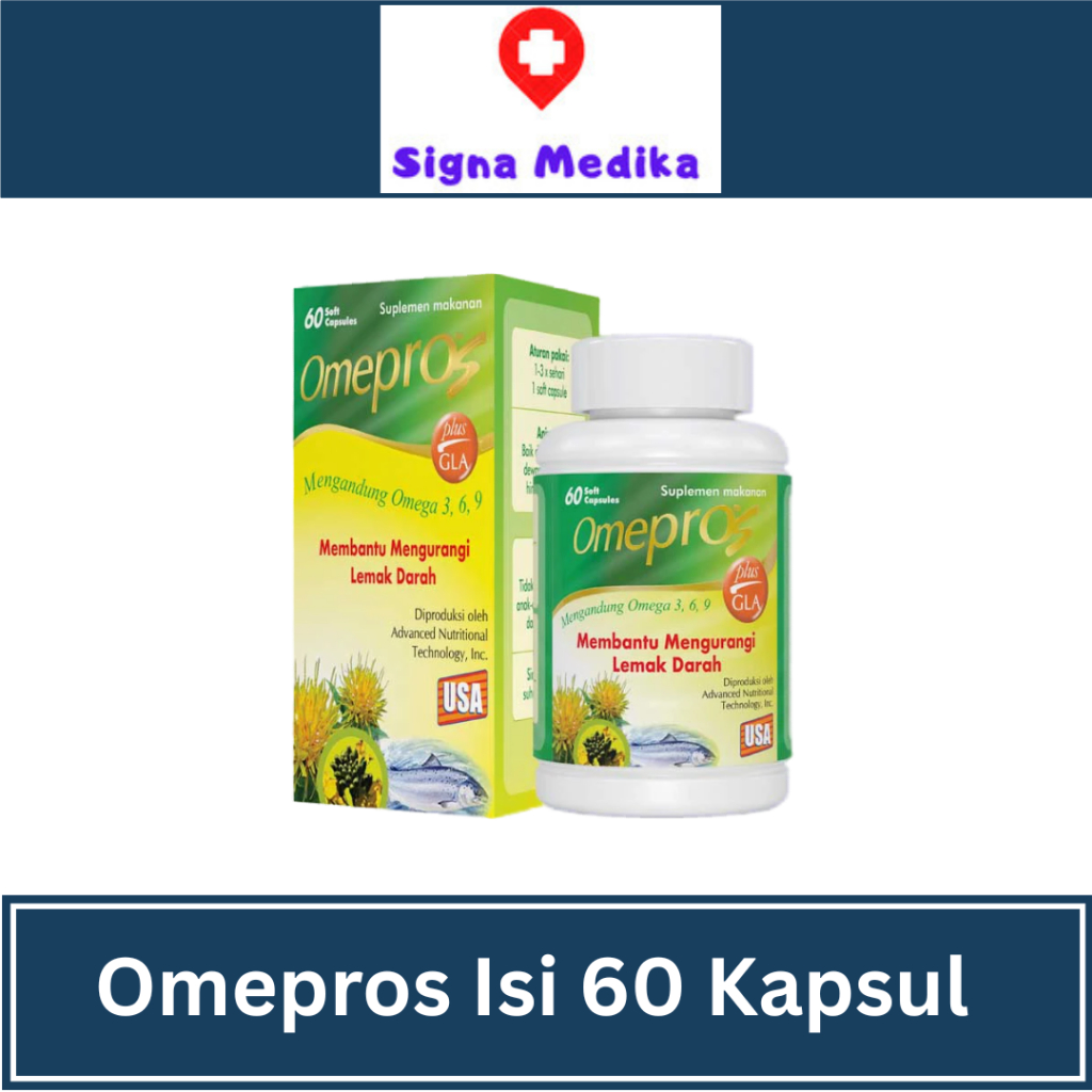 Omeproz isi 60 kapsul