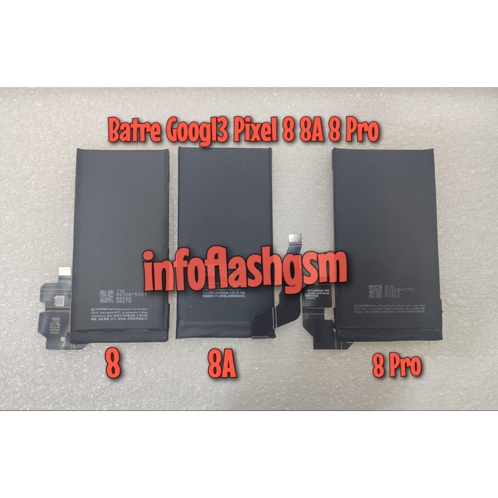 Baterai Googl3 Pixel 8 8A 8 Pro
