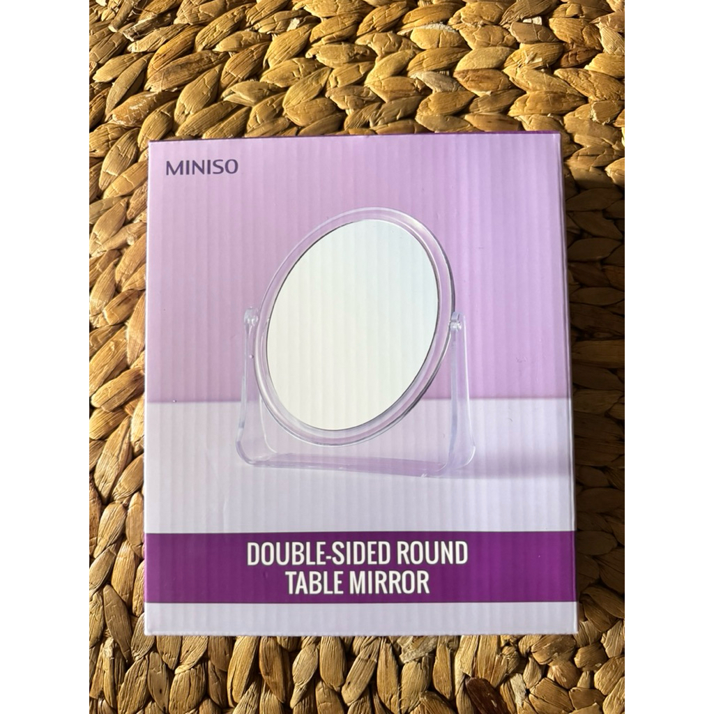 KACA Double-Side Round Table Mirror