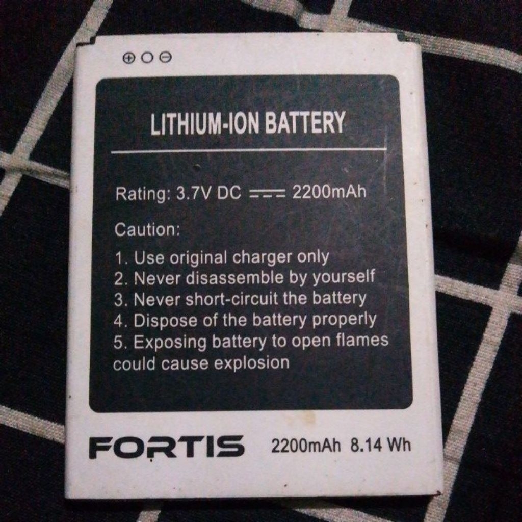 Batre Fortis 2200Mah