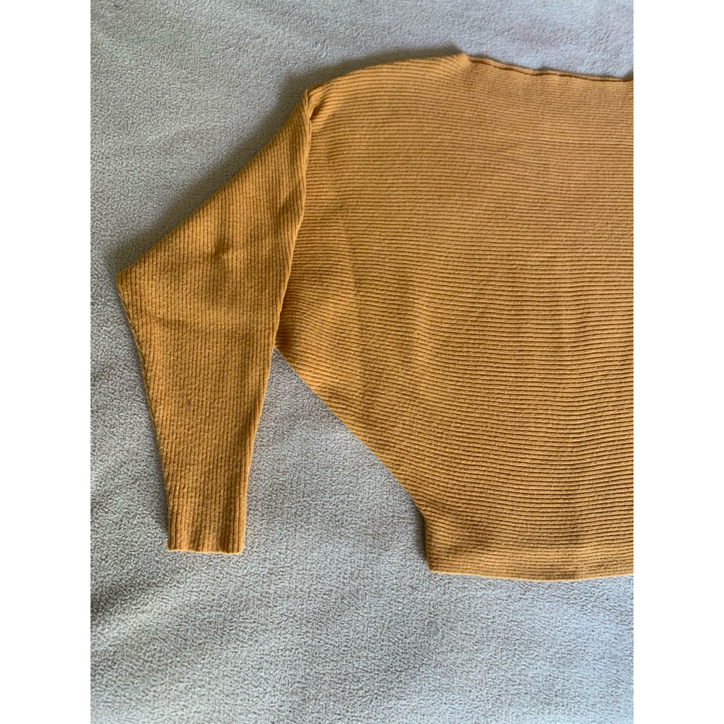 knit mustard