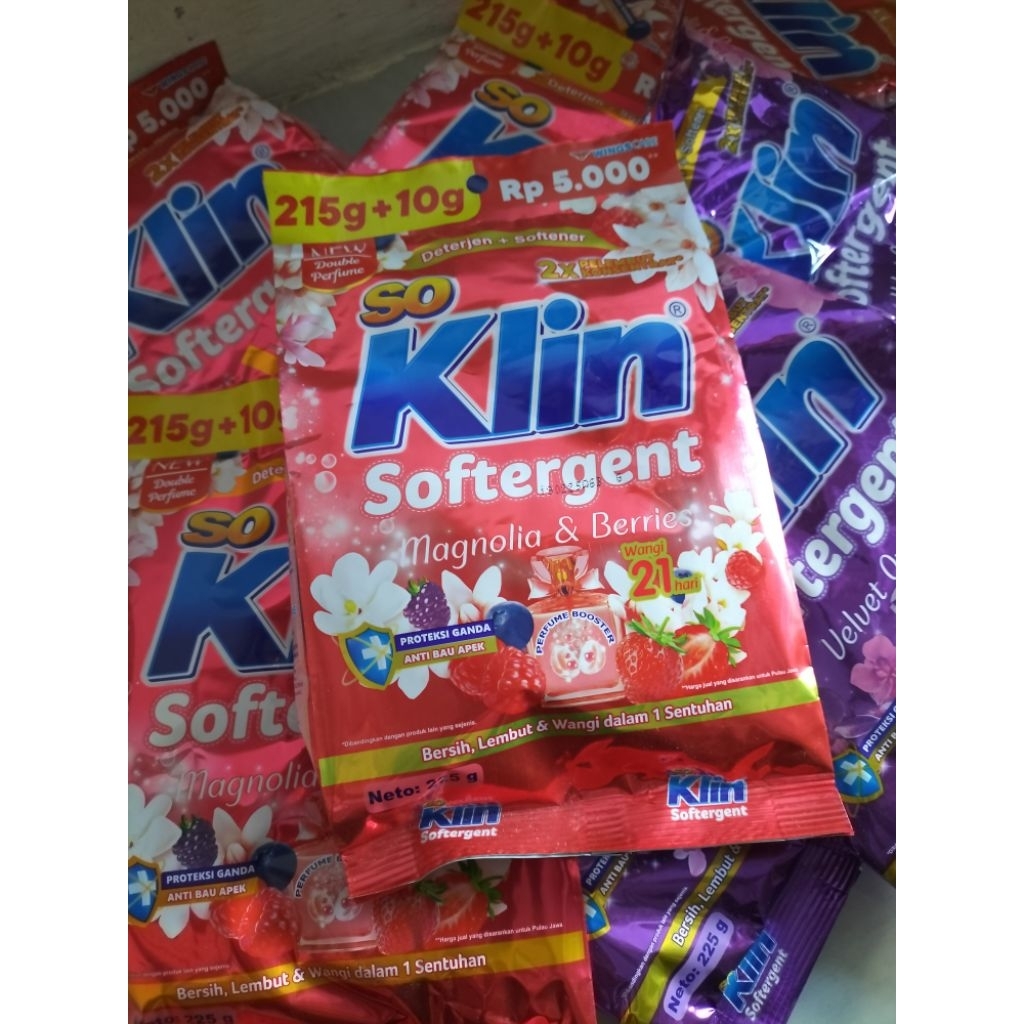 SO KLIN SOFTERGENT 225 GR