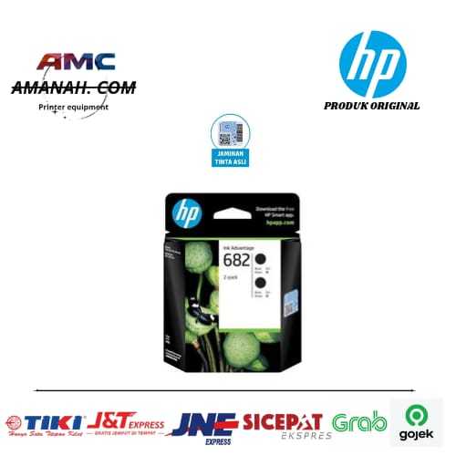 Tinta HP 682 Black Combo Pack Original