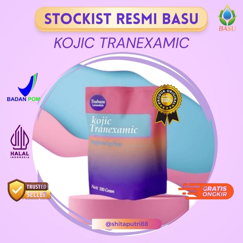 KOJIC COLLAGEN SOAP TRANEXAMIC WHITENING BPOM