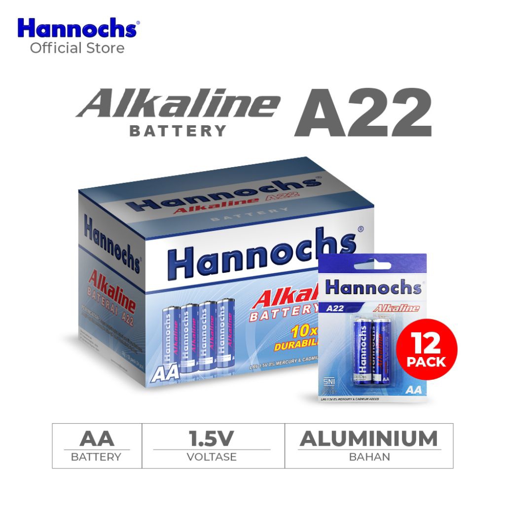 Baterai hannoch type A22