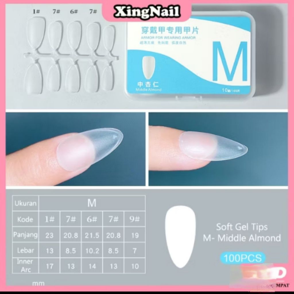 SOFT TIPS 100PCS BOX