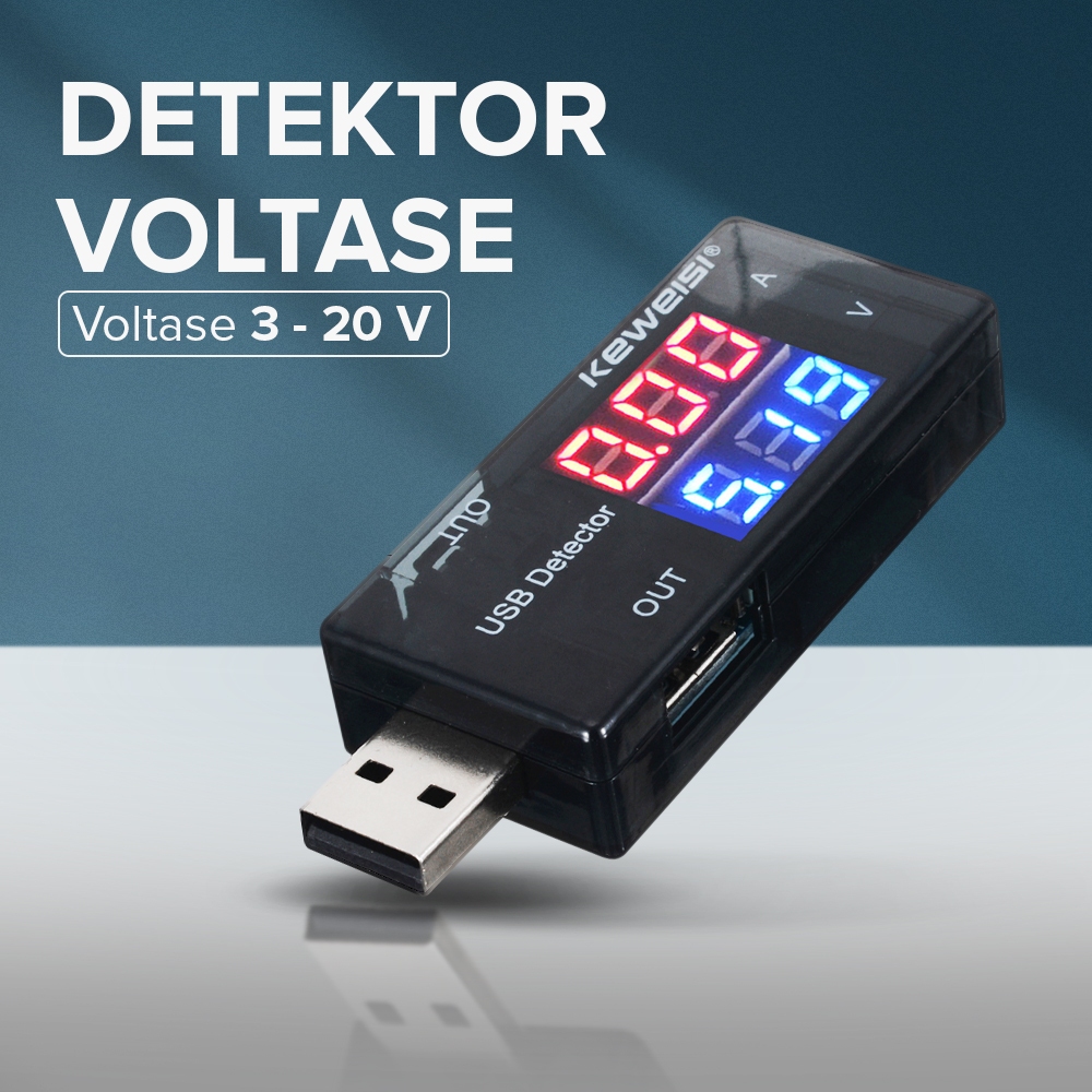 USB Charger Power Current Voltage Tester Detector