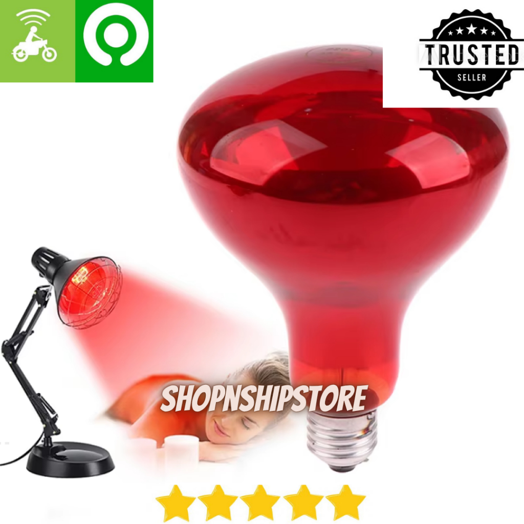 Bohlam Lampu Terapi Infrared Physiotherapy Lamp E27 150W