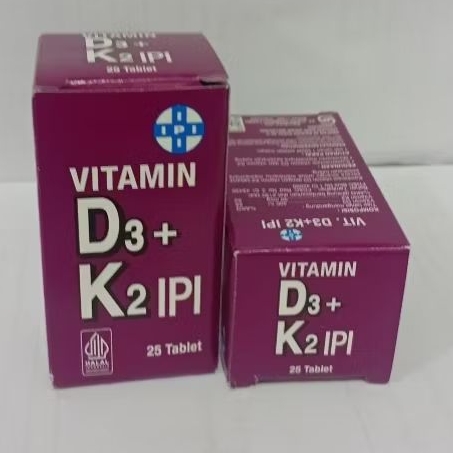IPI Vitamin D3+K2  botol 25 tablet