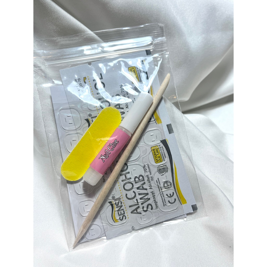 EXTRA tambahan set glue for nails