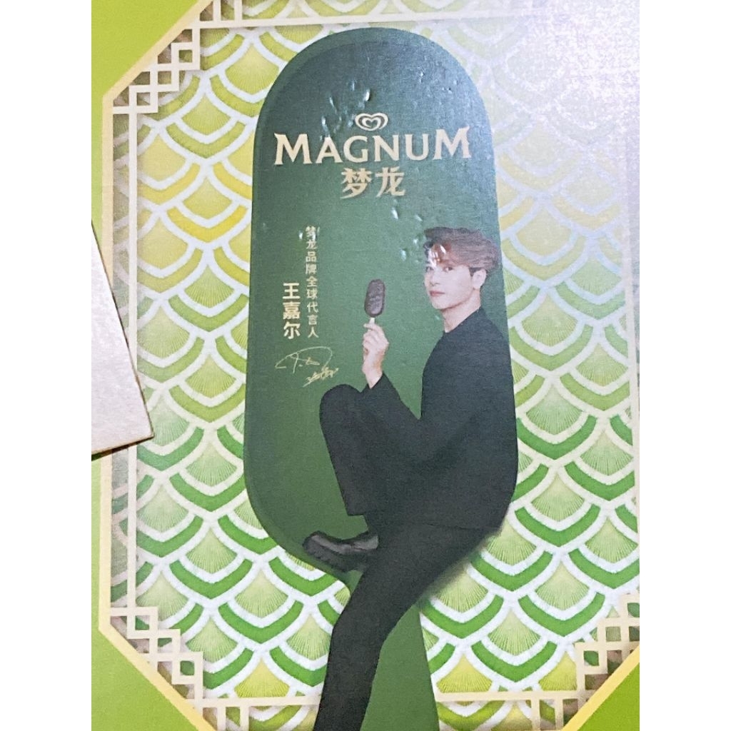 JACKSON WANG GOT7 × MAGNUM POSTCARD