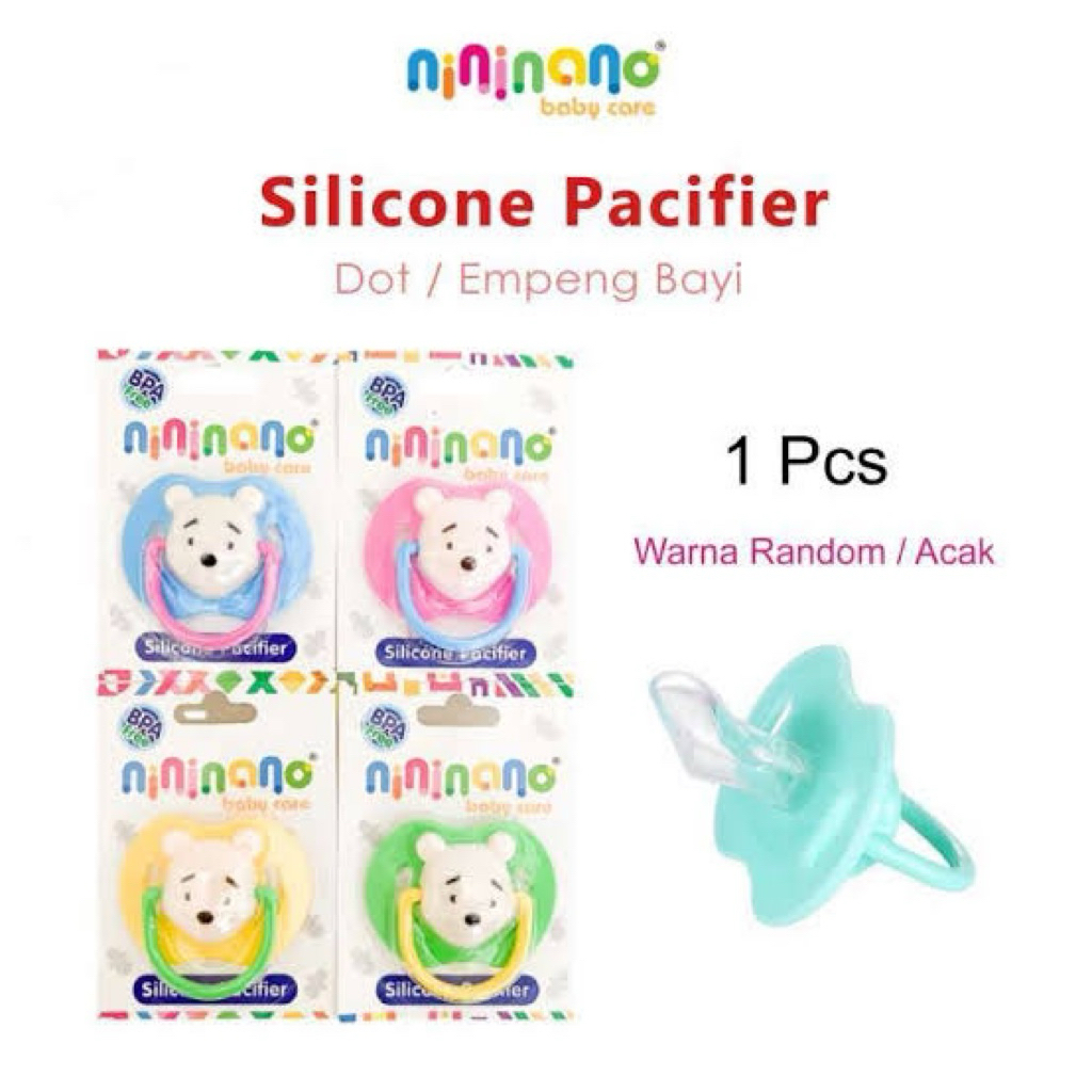 Empeng nini nano silicon pacifier