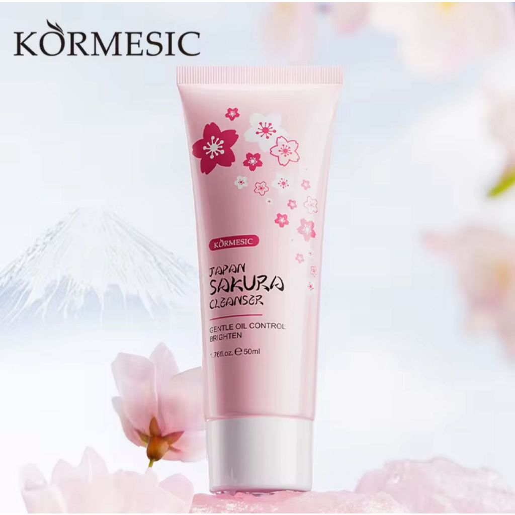 KORMESIC SAKURA FACE CLEANSER // BPOM