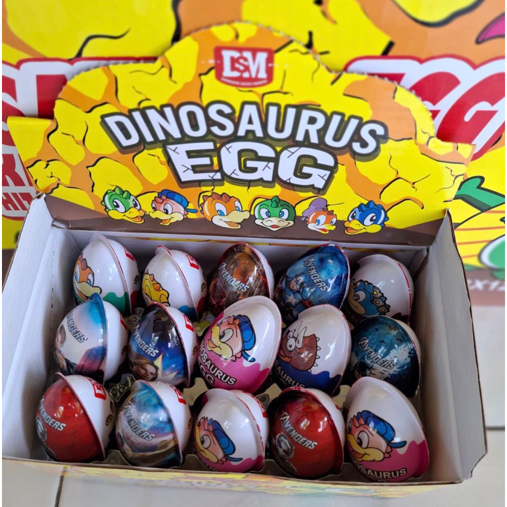 DINO EGG COKELAT COMPOUND