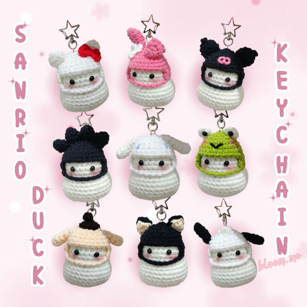 Sanrio Duck Keychain (new version) | bloom.me